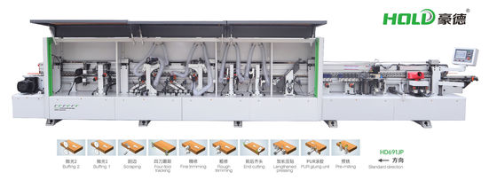 Alüminyum Folyo Petek Paneller İçin Otomatik Sıcak Tutkal Kenar Bantlama Makinesi