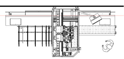 8 Takım Magazin Sistemi Altı Taraflı CNC Delme merkezi 9kw ATC Mili